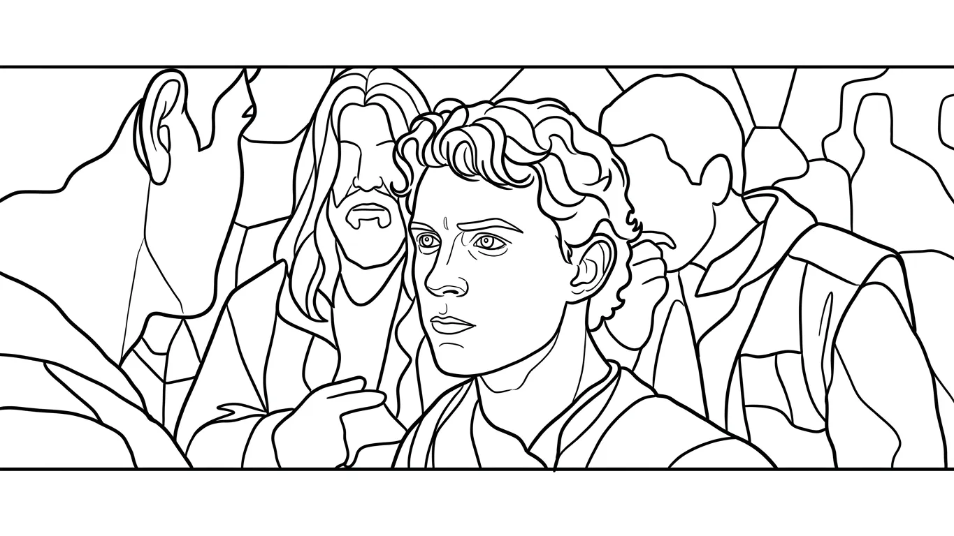 coloriage Odyssey et decoupage a imprimer gratuit