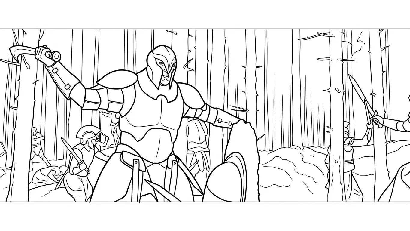 imprimer coloriage Odyssey