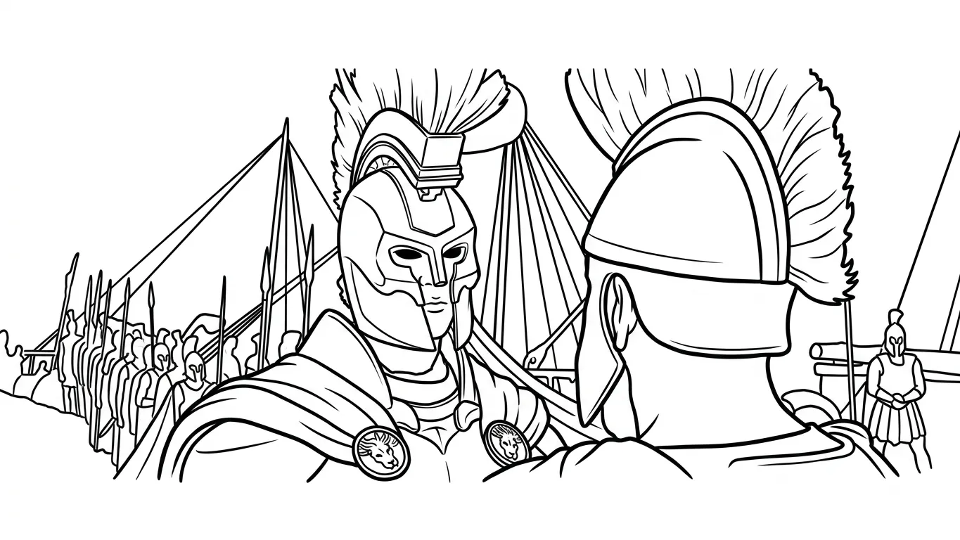 coloriage Odyssey gratuit à imprimer