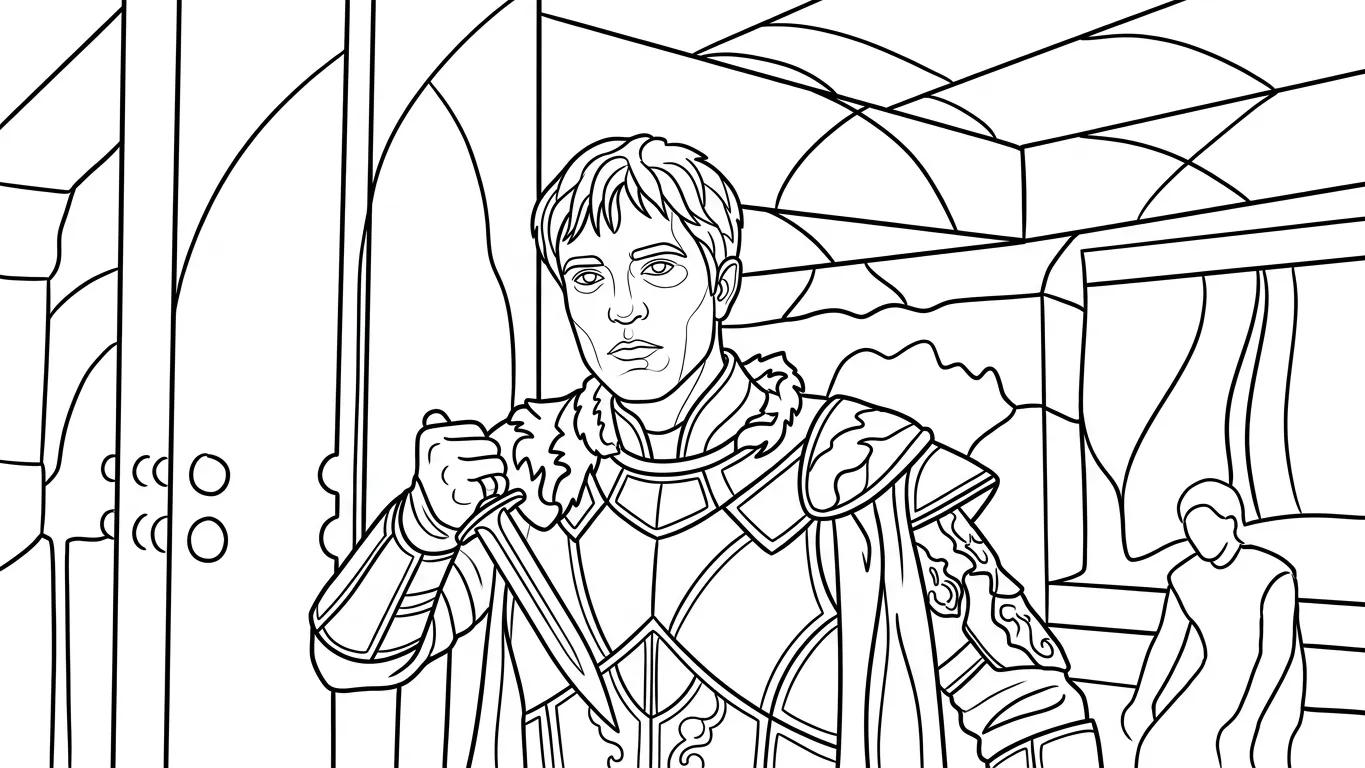 coloriage Odyssey pour enfant de 6 ans