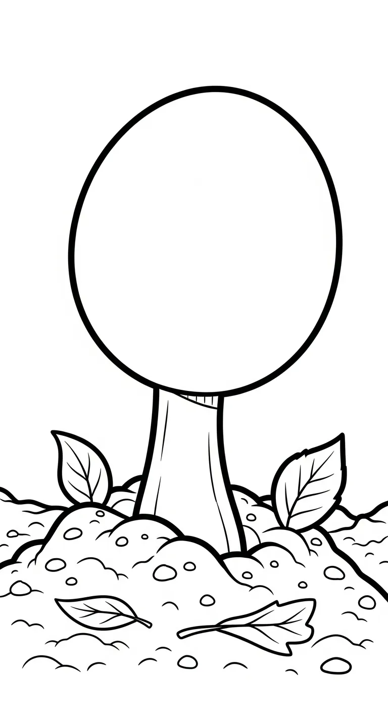 coloriage Oronge à imprimer pour enfant de 3 ans