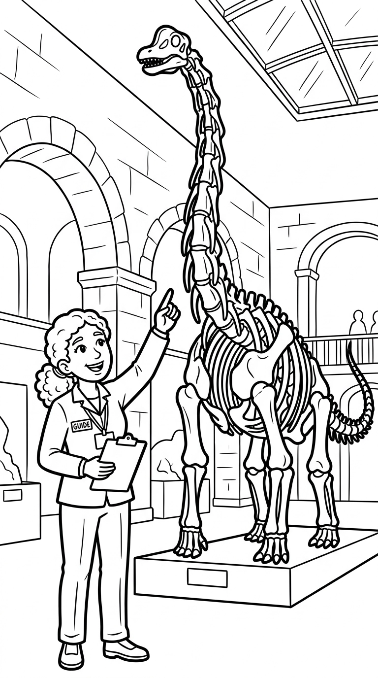 coloriage Guide touristique a imprimer gratuit