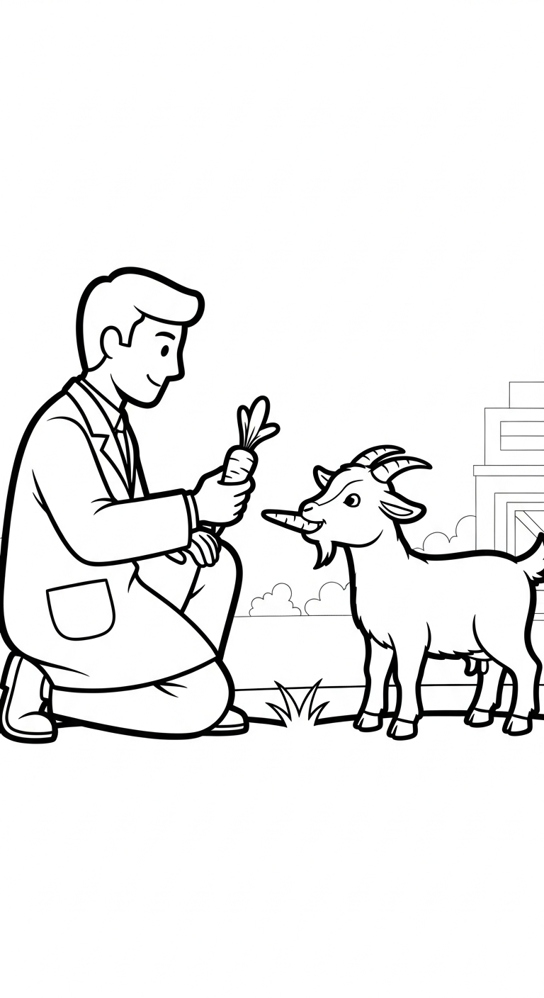 coloriage Vétérinaire a imprimer