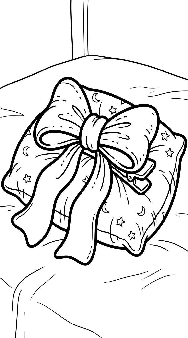 coloriage Barrette gratuit à imprimer