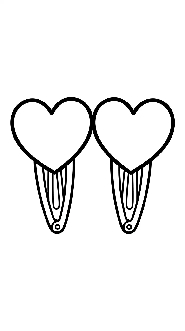 coloriage Barrette gratuit en ligne