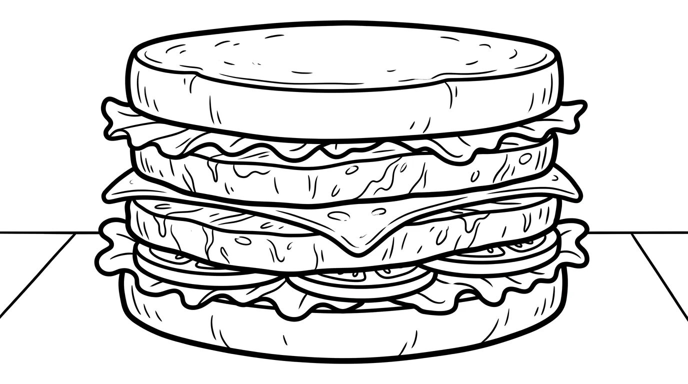coloriage Bifteck pour enfant de 6 ans
