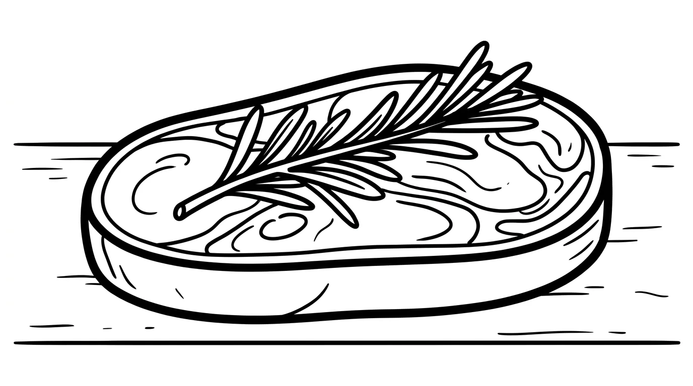 image pour coloriage Bifteck enfant