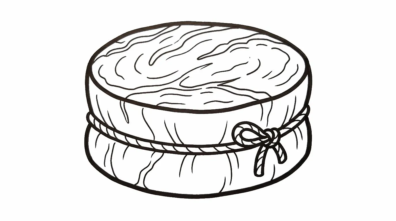 coloriage Bifteck à imprimer pour enfant de 3 ans
