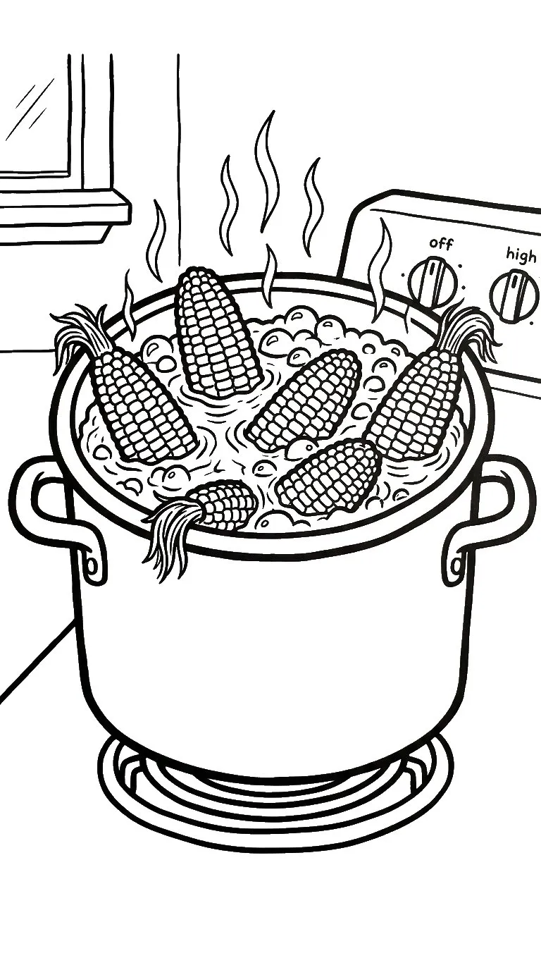 coloriage Casserole et dessins