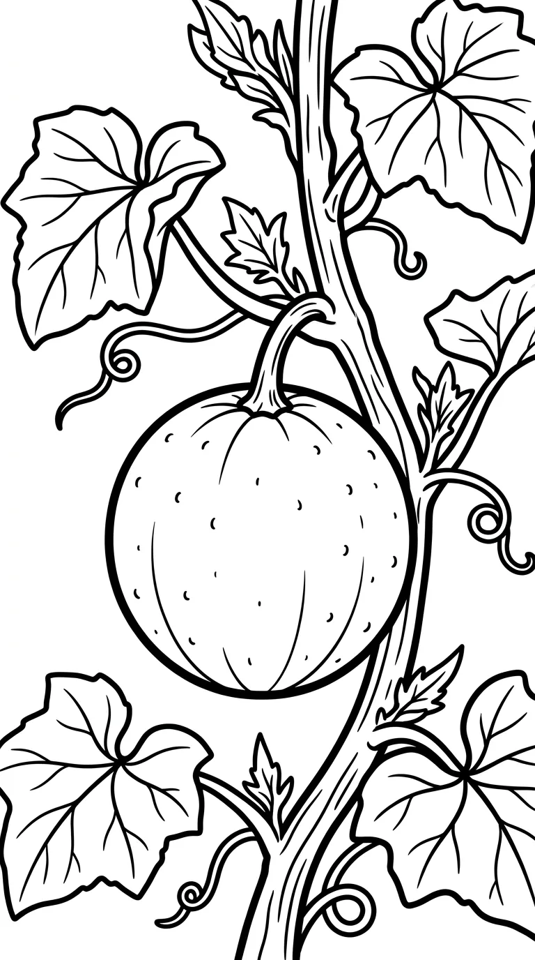 coloriage Concombre pour enfant de 7 ans