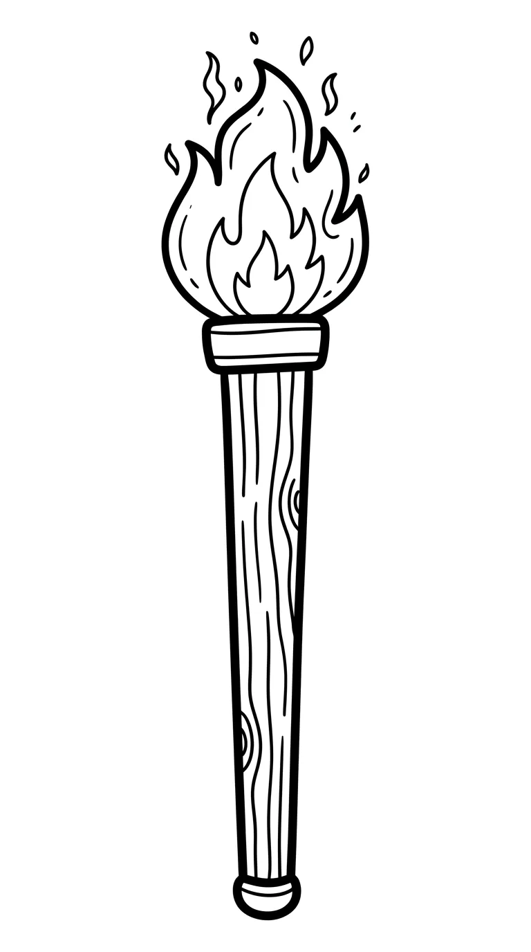 coloriage Feu en ligne