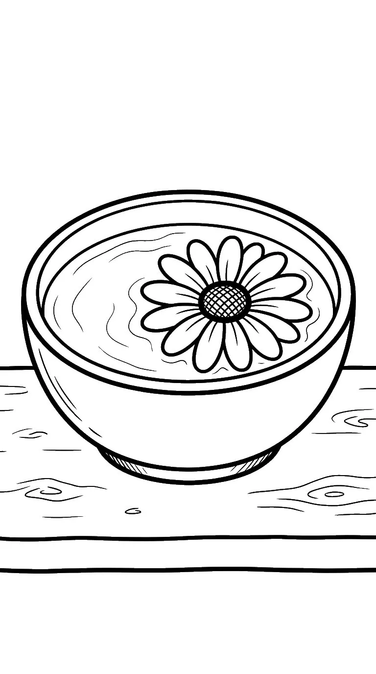 imprimer coloriage Marguerite pour enfant