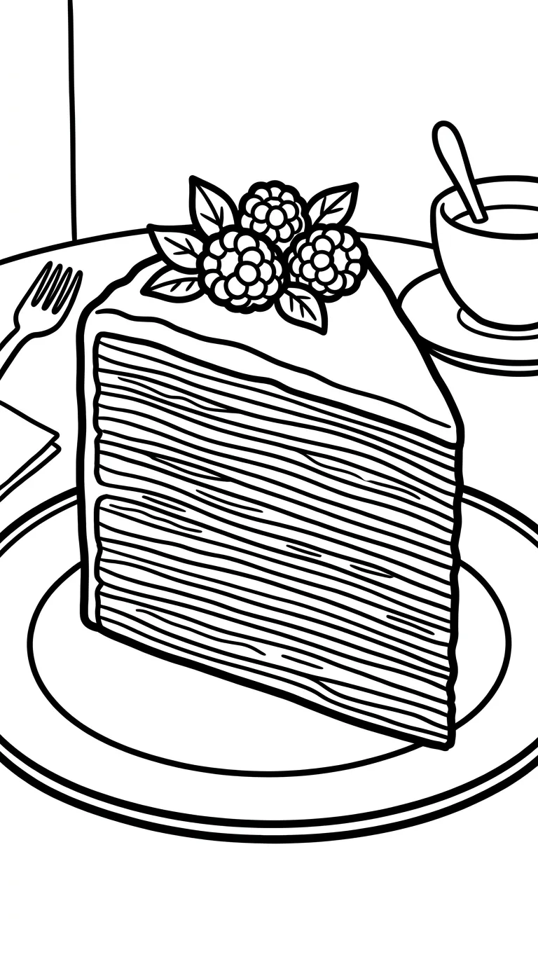 coloriage Matcha pour enfants à imprimer