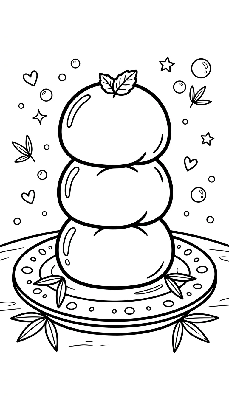 coloriage Matcha à imprimer pour enfant de 4 ans