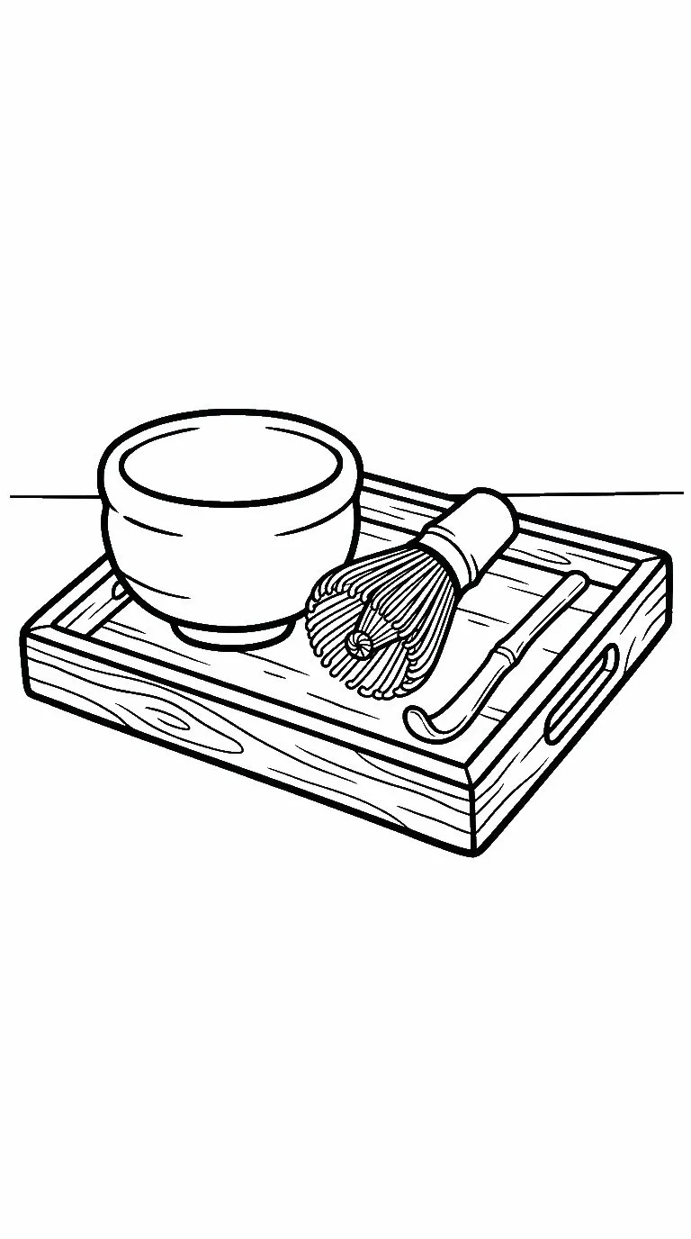 coloriage Matcha et decoupage a imprimer gratuit 1