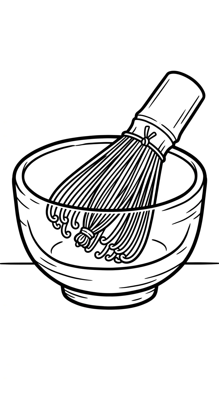 coloriage Matcha à imprimer pour enfant de 2 ans