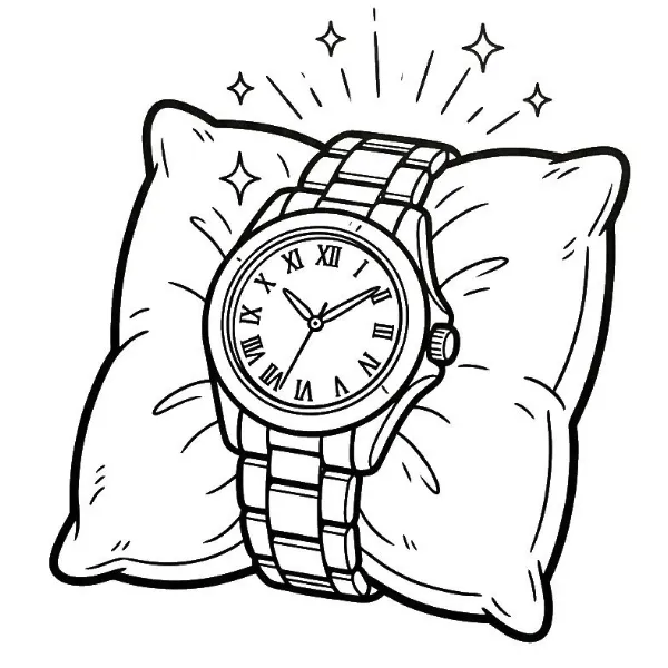 Coloriage Montre