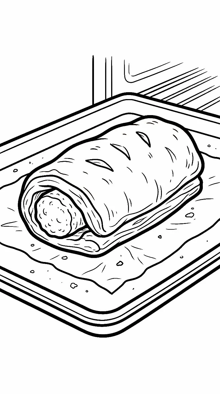 coloriage Saucisse en ligne