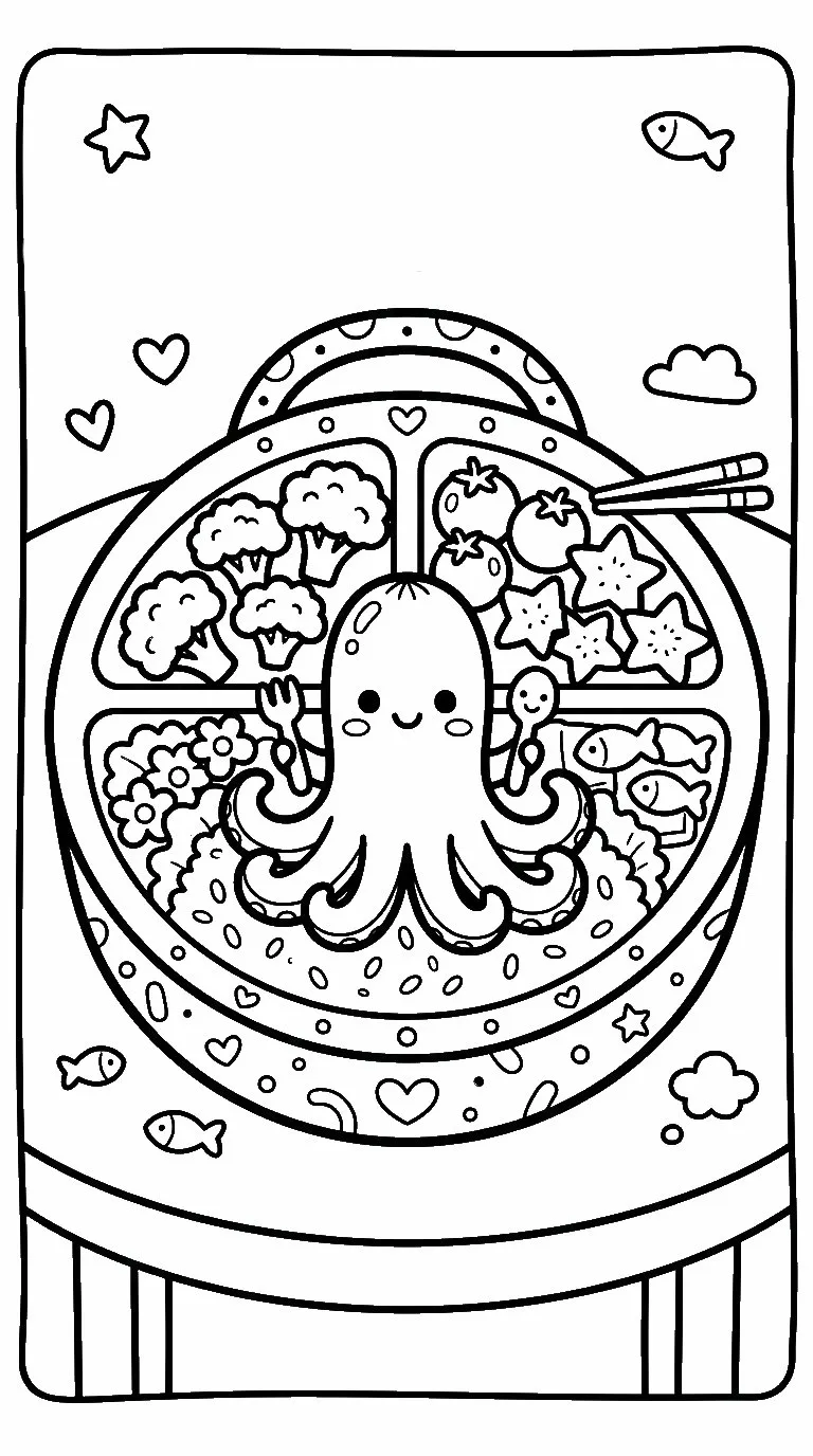 coloriage Saucisse à imprimer pdf gratuit