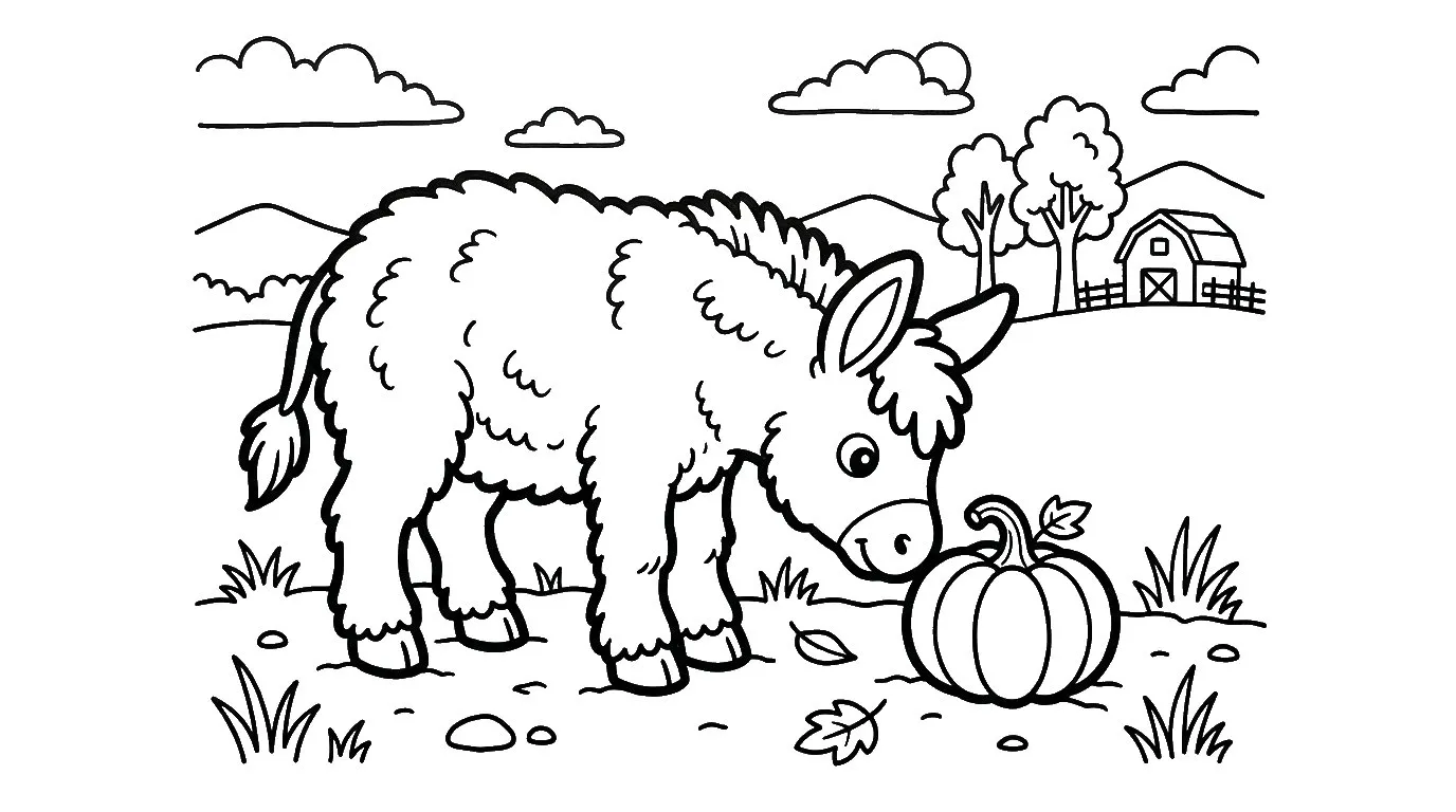 coloriage Âne et dessins