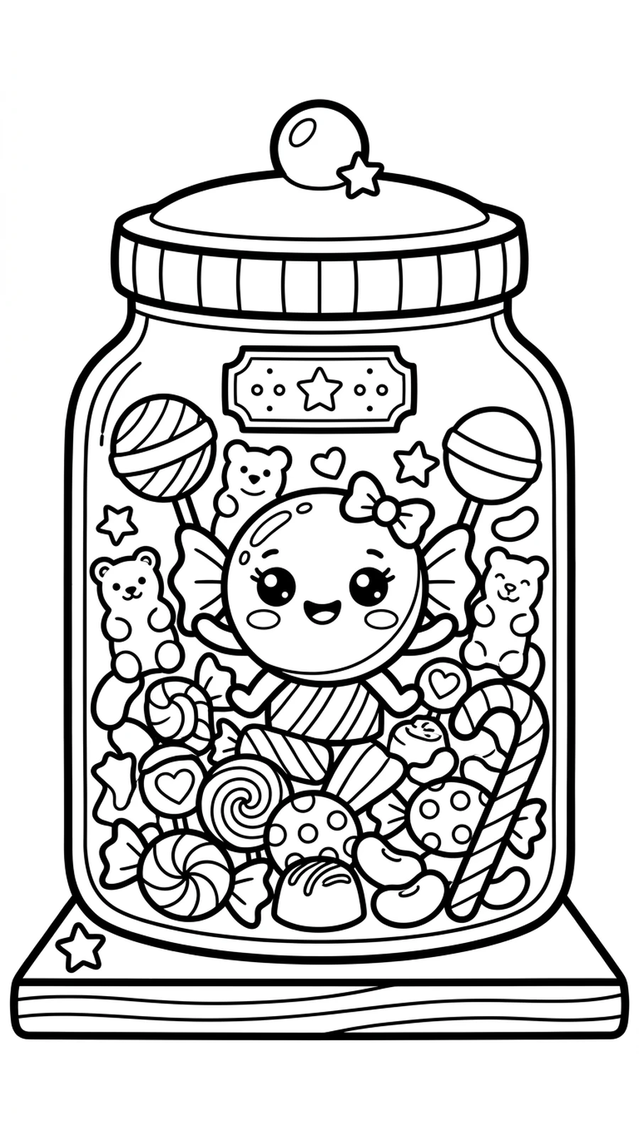 20 Candies Halloween - coloriagevip.com