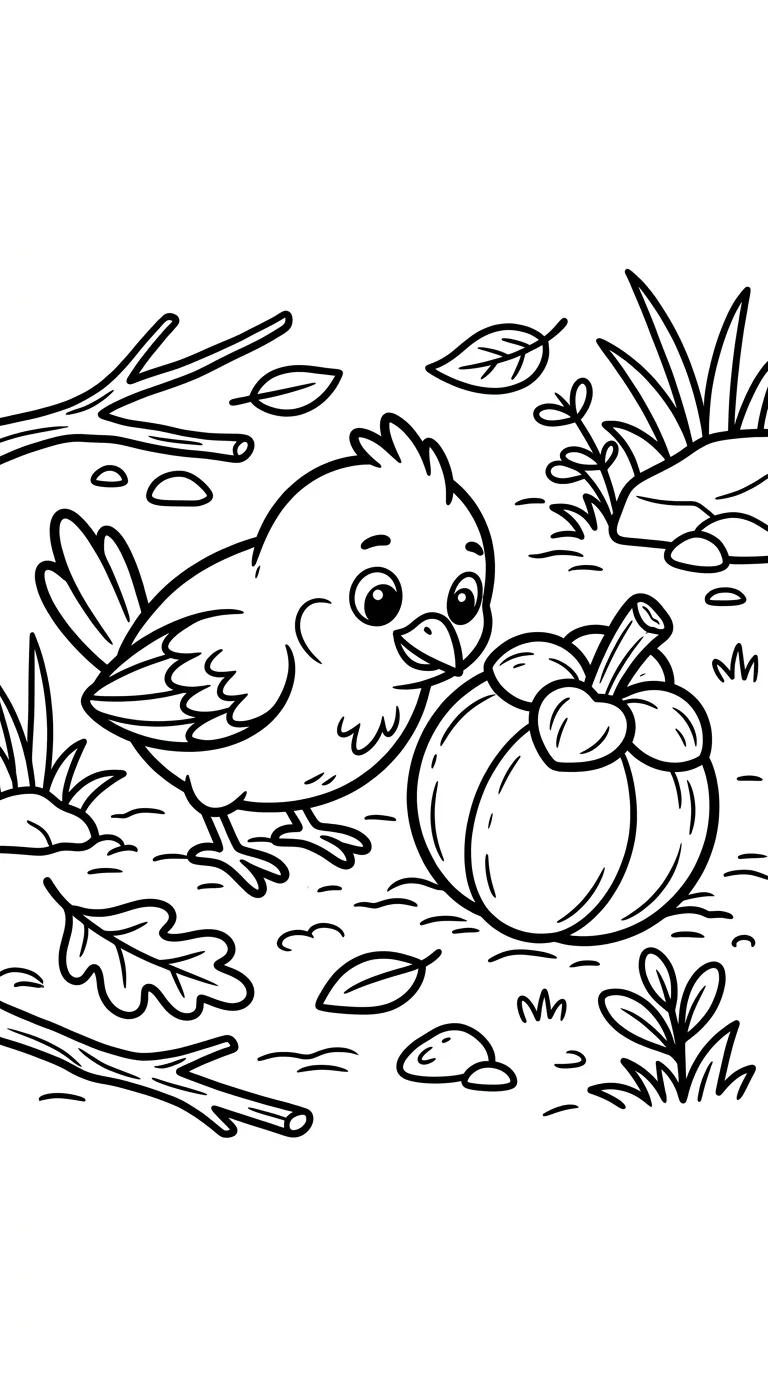 coloriage Mangoustan pour enfant de 5 ans