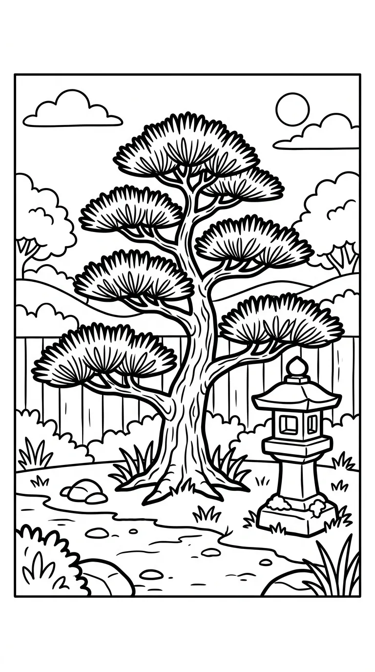 coloriage Pin de pour enfants