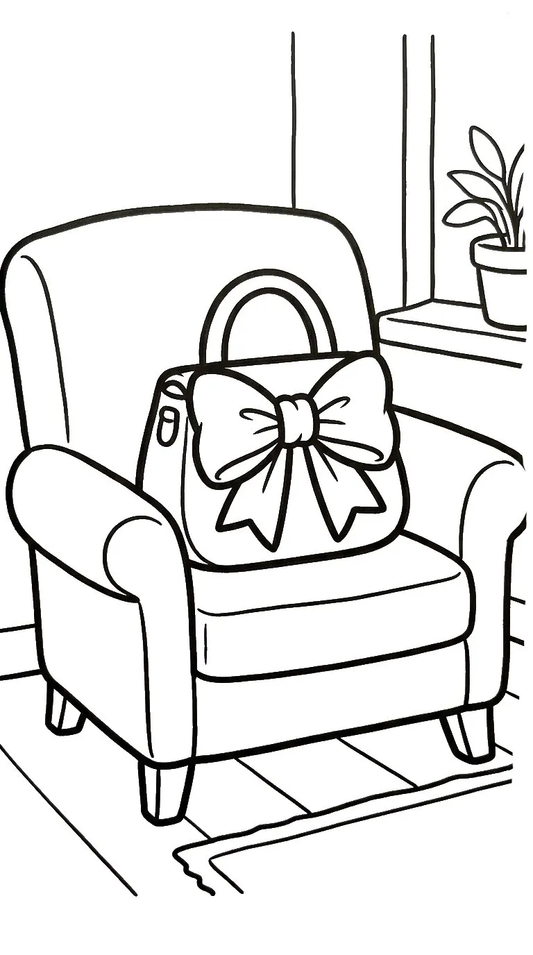 coloriage Sac pour bebe a imprimer 1