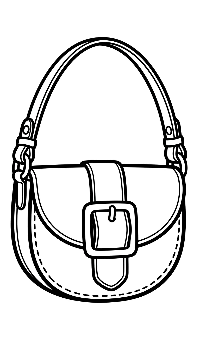 coloriage Sac pour enfant de 6 ans