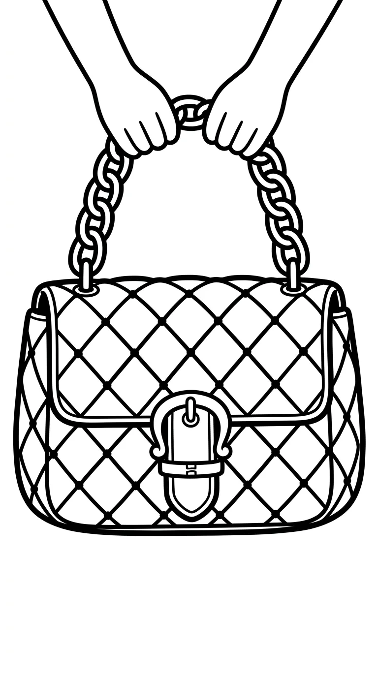 coloriage Sac pour enfants a imprimer gratuit