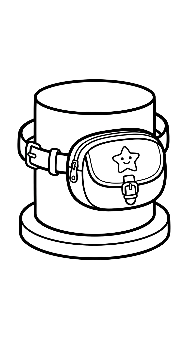 coloriage Sac gratuit pour enfants