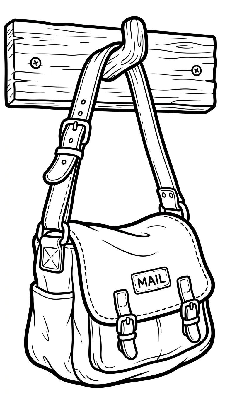 coloriage Sac pour enfants à télécharger 1
