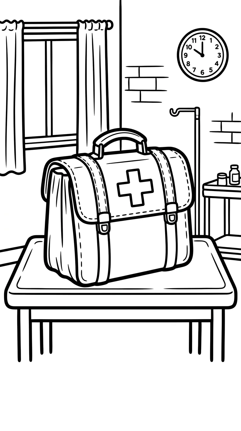 coloriage Sac a dessiner en ligne 1