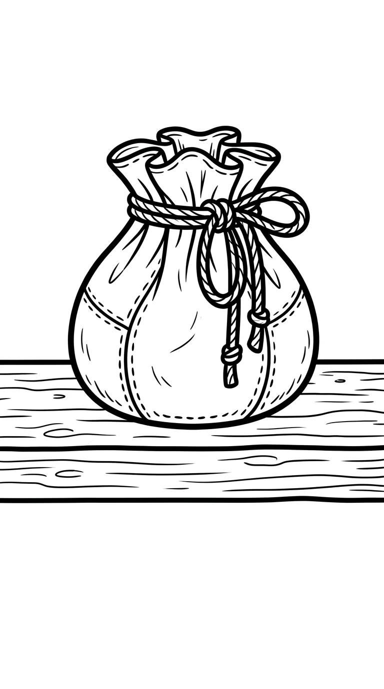coloriage Sac pour enfants à télécharger 2
